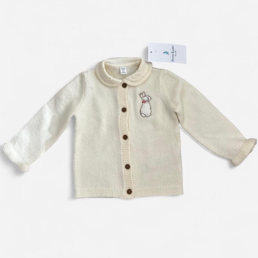 Peter Rabbit Cream Bunny Cardigan